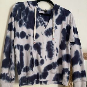 Jcrew tie dye hoodie